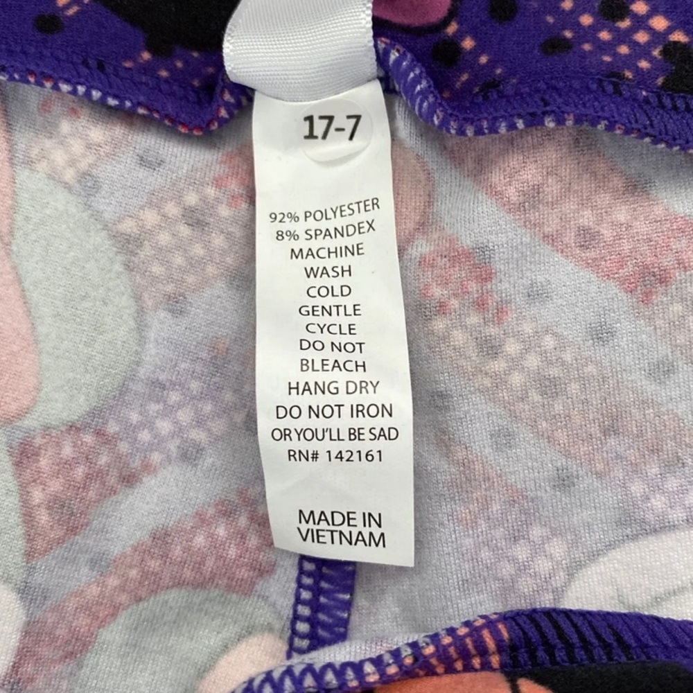 LuLaRoe Disney T&C leggings NWOT - Picture 5 of 5